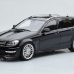 Mercedes C63 AMG S204 T-Model Negro GT Spirit 1:18