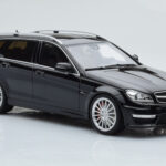 Mercedes C63 AMG S204 T-Model Negro GT Spirit 1:18 - image 4 of 6
