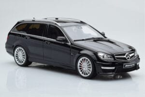 Mercedes C63 AMG S204 T-Model Negro GT Spirit 1:18 GT760 Resina - imagen 4 de 6