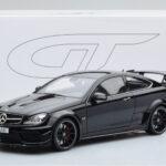 Mercedes C63 AMG W204 Black Series Negro GT Spirit 1:18 - image 7 of 7