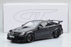 Mercedes C63 AMG W204 Black Series Negro GT Spirit 1:18 ZM019 Resina - imagen 7 de 7