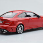 Mercedes C63 AMG W204 Black Series Rojo GT Spirit 1:18 - image 2 of 6