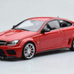 Mercedes C63 AMG W204 Black Series Rojo GT Spirit 1:18