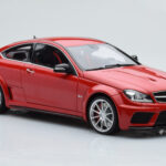 Mercedes C63 AMG W204 Black Series Rojo GT Spirit 1:18 - image 4 of 6