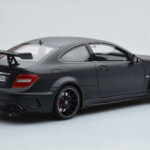 Mercedes C63 AMG W204 Black Series Negro Mate GT Spirit 1:18 - image 2 of 6