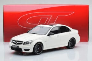 Mercedes C63 AMG W204 Blanco GT Spirit 1:18 GT166 Resina - imagen 6 de 6