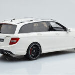 Mercedes C63 AMG S204 T-Model Blanco GT Spirit 1:18 - image 2 of 8