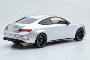 Mercedes C63S AMG C205 Coupé Plata GT Spirit 1:18 GT116 Resina - imagen 2 de 6