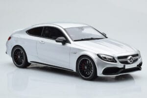 Mercedes C63S AMG C205 Coupé Plata GT Spirit 1:18 GT116 Resina - imagen 4 de 6