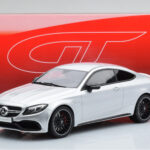 Mercedes C63S AMG C205 Coupé Plata GT Spirit 1:18 - image 6 of 6