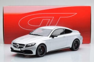 Mercedes C63S AMG C205 Coupé Plata GT Spirit 1:18 GT116 Resina - imagen 6 de 6