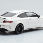 Mercedes C63S AMG C205 Coupé Blanco GT Spirit 1:18 - image 2 of 6