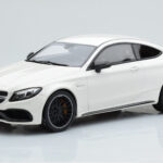 Mercedes C63S AMG C205 Coupé Blanco GT Spirit 1:18