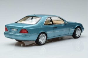 Mercedes CL600 C140 Azul Metálico Norev 1:18 183448 Metal - imagen 3 de 7