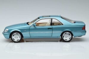 Mercedes CL600 C140 Azul Metálico Norev 1:18 183448 Metal - imagen 4 de 7