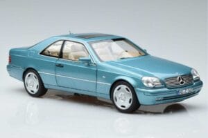 Mercedes CL600 C140 Azul Metálico Norev 1:18 183448 Metal - imagen 5 de 7