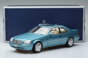 Mercedes CL600 C140 Azul Metálico Norev 1:18 183448 Metal - imagen 7 de 7