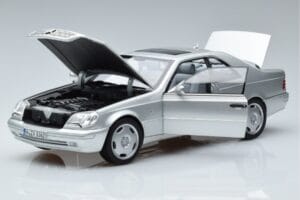 Mercedes CL600 C140 Plata Metálico Norev 1:18 183446 Metal - imagen 2 de 7