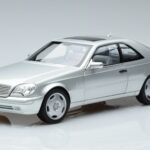 Mercedes CL600 C140 Plata Metálico Norev 1:18 183446 Metal