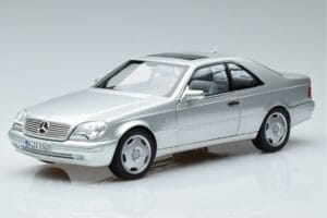 Mercedes CL600 C140 Plata Metálico Norev 1:18 183446 Metal