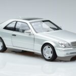 Mercedes CL600 C140 Plata Metálico Norev 1:18 183446 Metal - image 5 of 7