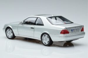 Mercedes CL600 C140 Plata Metálico Norev 1:18 183446 Metal - imagen 6 de 7