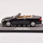 Mercedes CLK A209 Cabriolet Obsidian Negro Metálico Minichamps 1:43