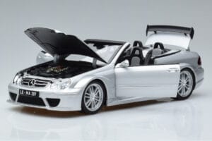 Mercedes CLK DTM AMG W209 Cabriolet Plata Kyosho 1:18 B66962272 Metal - imagen 2 de 8