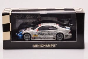 Mercedes CLK DTM Team Original Teile #12 P. Dumbreck DTM 2001 Minichamps 1:43 400023112 Metal - imagen 4 de 4