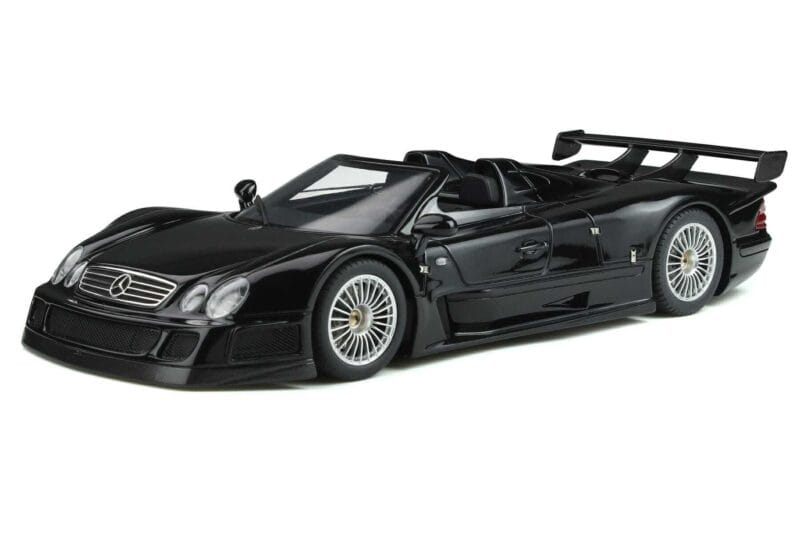 Mercedes CLK GTR Roadster Negro GT Spirit 1:18 GT826 Resina