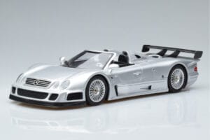 Mercedes CLK GTR Roadster Plata GT Spirit 1:18 GT155 Resina