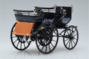 Mercedes Daimler Motorkutsche Azul Oscuro Norev 1:18 183700 Metal - imagen 2 de 6