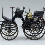 Mercedes Daimler Motorkutsche Azul Oscuro Norev 1:18 - image 3 of 6