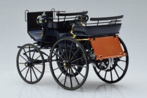 Mercedes Daimler Motorkutsche Azul Oscuro Norev 1:18 183700 Metal - imagen 5 de 6