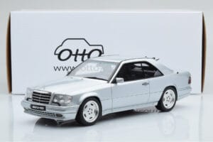 Mercedes E36 AMG C124 Coupé Plata Otto 1:18 OT731 Resina - imagen 6 de 6