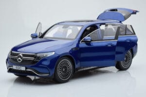Mercedes EQC 400 Brilliant Azul NZG 1:18 B66963757 Metal - imagen 2 de 8