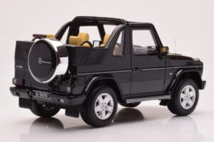 Mercedes G500 W463 Descapotable Obsidian Negro Otto 1:18 OT1040 Resina - imagen 2 de 6