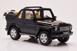 Mercedes G500 W463 Descapotable Obsidian Negro Otto 1:18 OT1040 Resina - imagen 4 de 6