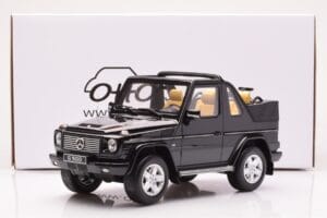 Mercedes G500 W463 Descapotable Obsidian Negro Otto 1:18 OT1040 Resina - imagen 6 de 6