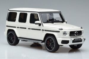 Mercedes AMG G63 W463 Blanco GT Spirit 1:18 KJ038 Metal - imagen 4 de 6