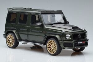 Mercedes G63 Brabus 700 Widestar W463 Verde GT Spirit 1:18 GT274 Resina - imagen 4 de 6