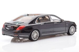 Mercedes Maybach S-Class W222 Brabus 900 Obsidian Negro Almost Real 1:18 860102 Metal - imagen 3 de 8