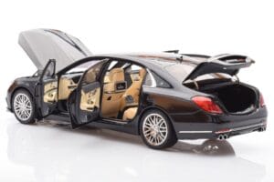 Mercedes Maybach S-Class W222 Brabus 900 Obsidian Negro Almost Real 1:18 860102 Metal - imagen 5 de 8