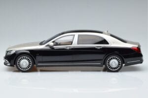 Mercedes Maybach S600 W222 Negro Plata GT Spirit 1:18 GT237 Resina - imagen 3 de 6