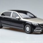 Mercedes Maybach S600 W222 Negro Plata GT Spirit 1:18 GT237 Resina - image 4 of 6