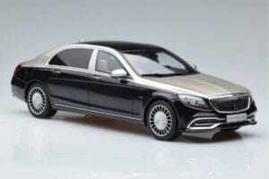 Mercedes Maybach S600 W222 Negro Plata GT Spirit 1:18 GT237 Resina - imagen 4 de 6