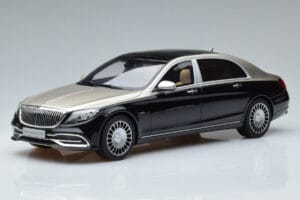 Mercedes Maybach S600 W222 Negro Plata GT Spirit 1:18 GT237 Resina