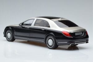 Mercedes Maybach S600 W222 Negro Plata GT Spirit 1:18 GT237 Resina - imagen 5 de 6