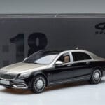 Mercedes Maybach S600 W222 Negro Plata GT Spirit 1:18 GT237 Resina - image 6 of 6