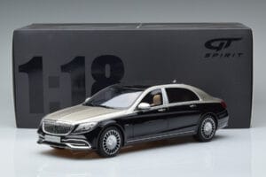 Mercedes Maybach S600 W222 Negro Plata GT Spirit 1:18 GT237 Resina - imagen 6 de 6